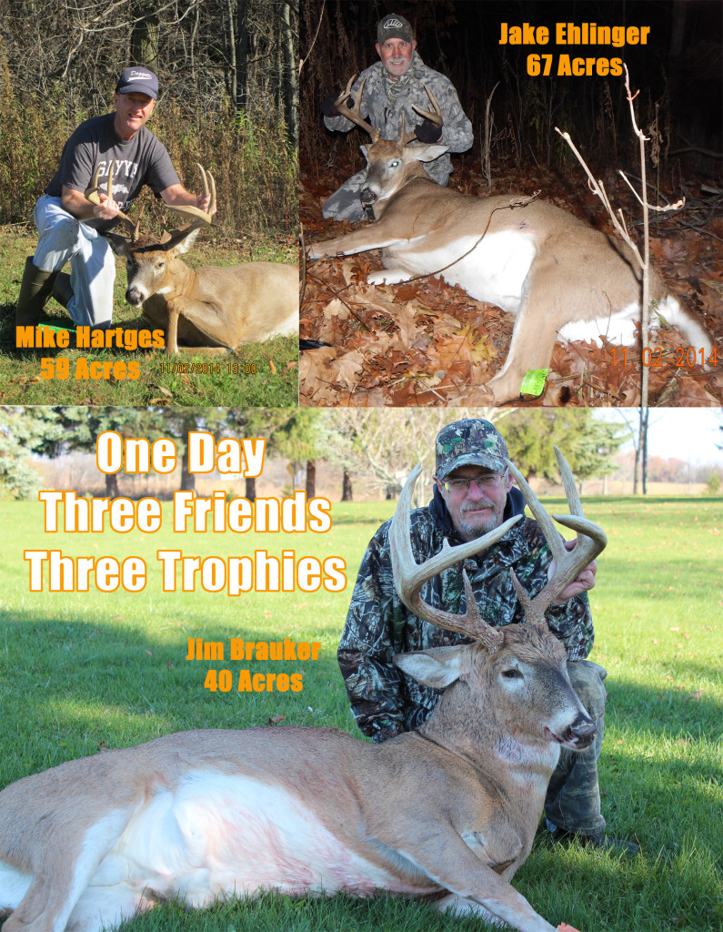 mike jim jake sized 795x1024 Self Video: 3 Friends, 3 Trophy Bucks, 3 Small Properties: All on the Same Day 